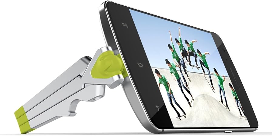 Kenu Stance Compact Tripod For Android Samsung Windows Phone Stand Cell Holder Silver