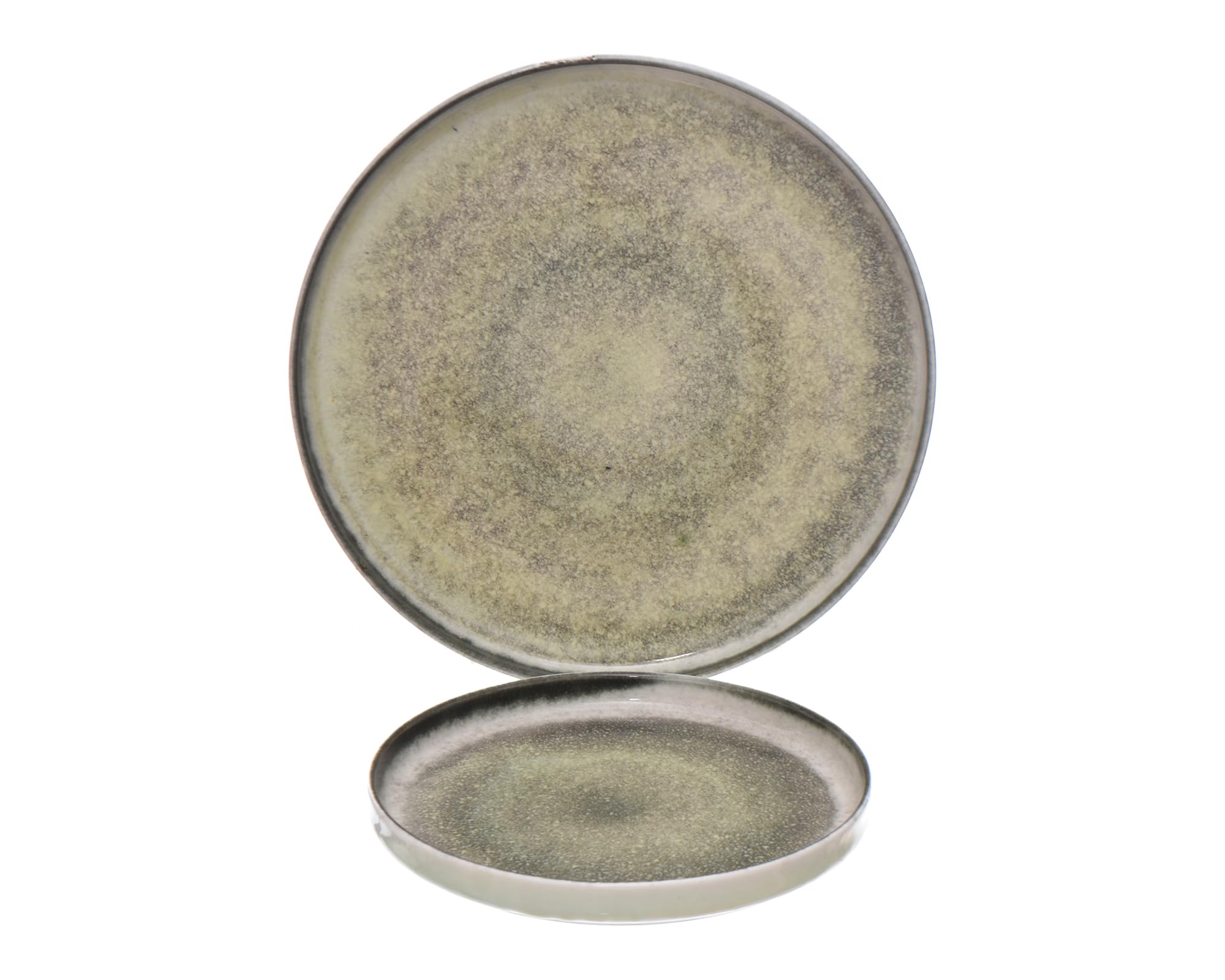 Rosa Porcelain Sapphire Ellipse Dinnerware 23-Piece Set, Multi Color - Safqqa Egypt