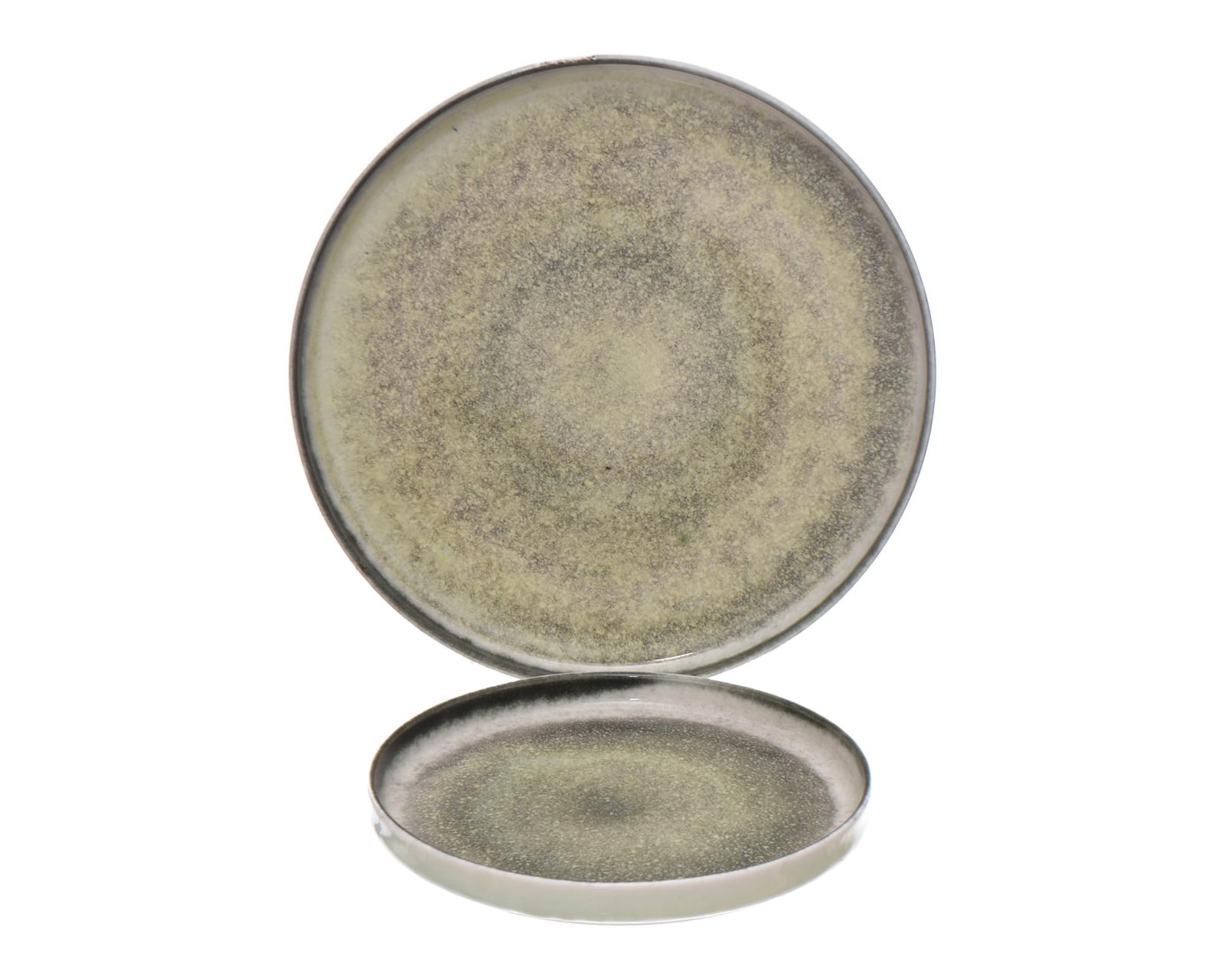 Rosa Porcelain Sapphire Ellipse Dinnerware 23-Piece Set, Multi Color - Safqqa Egypt