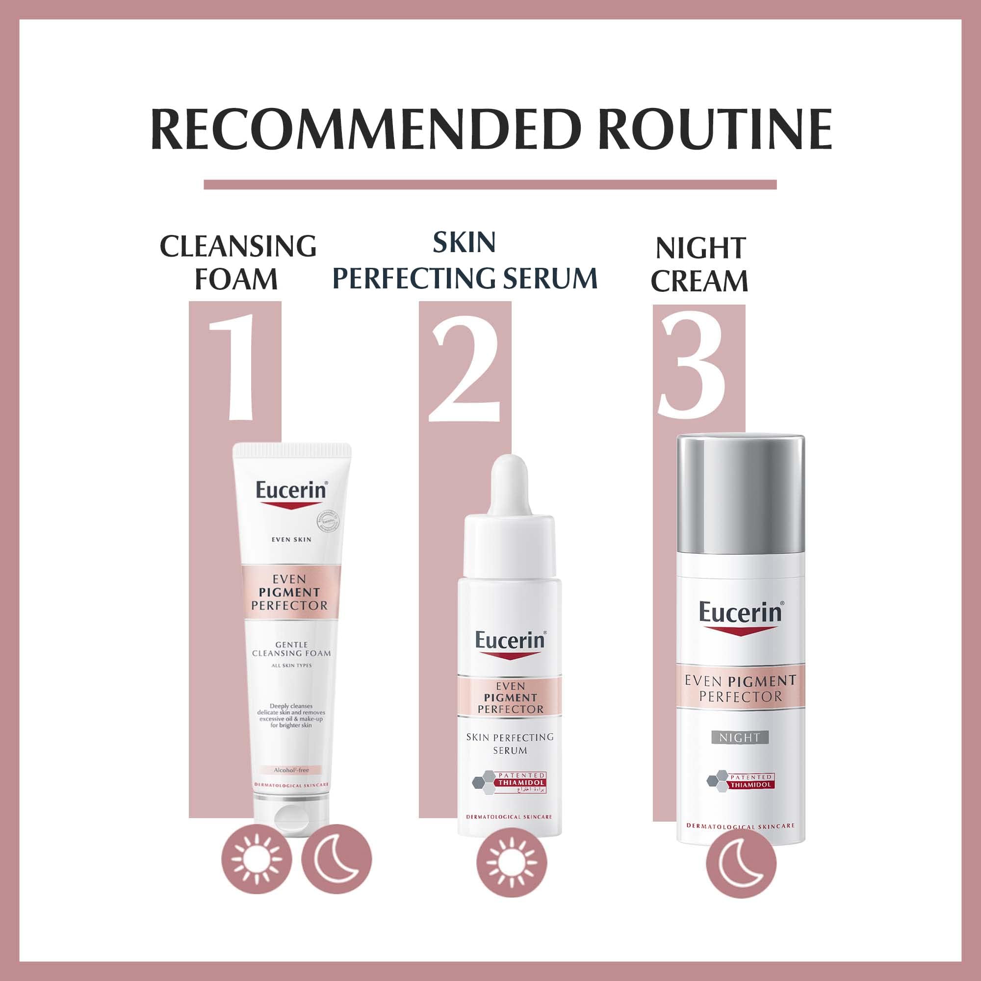 يوسيرين مصل الوجه ايفن بيجمنت بيرفيكتور سكين بيرفيكتينج مع الثياميدول وحمض الهيالورونيك، يقلل من بقع الصبغة، لمعان مرئي على البشرة، مرطب لجميع أنواع البشرة، 30 مل