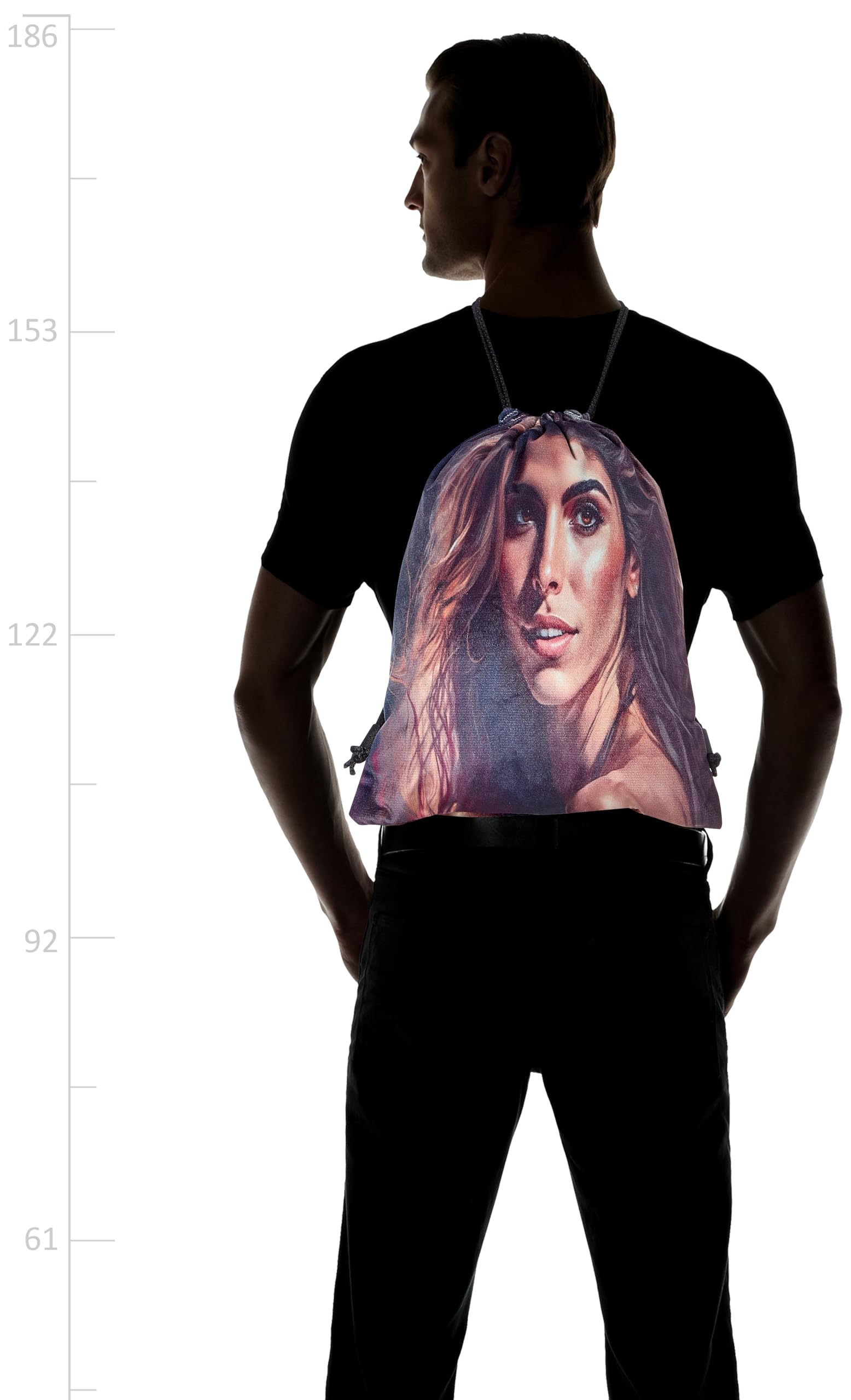 شنطة برباط من تات - موديل 709، متعددة الالوان، مقاس L