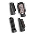 Babyliss AS200E Ionic Hair Styler Rotating Brush - 4 Attachments And Bag Black - 1000 Watts, International Warranty