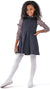 Concrete Girls’ Sleeveless Flannel Dress with Pleats - Model C523DR7-W23-14P-1016