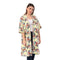 Jamila Women Cotton Floral Patterned Knee Length Kimono