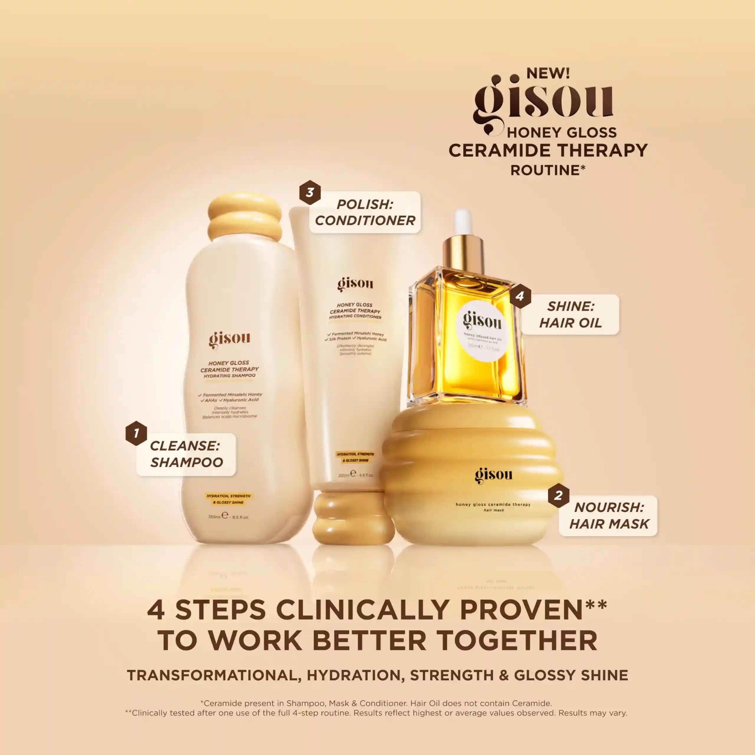 Gisou Honey Infused Hair Oil 50 ml