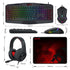 Redragon S101 Wired RGB Gaming Keyboard, Mouse, Mouse Pad, and Headset Combo – All-in-One PC Gamer Bundle for Windows