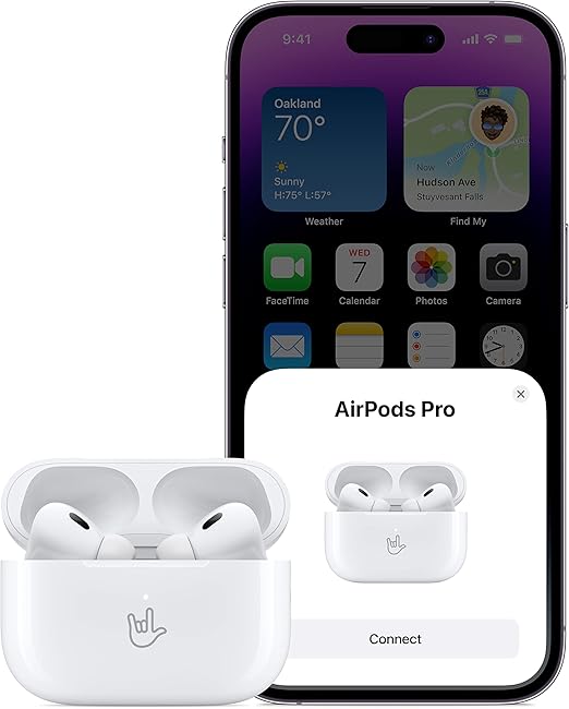 Apple AirPods Pro (2nd Generation) USB-C White Wireless Earbuds - Open Box – Safqqa Egypt