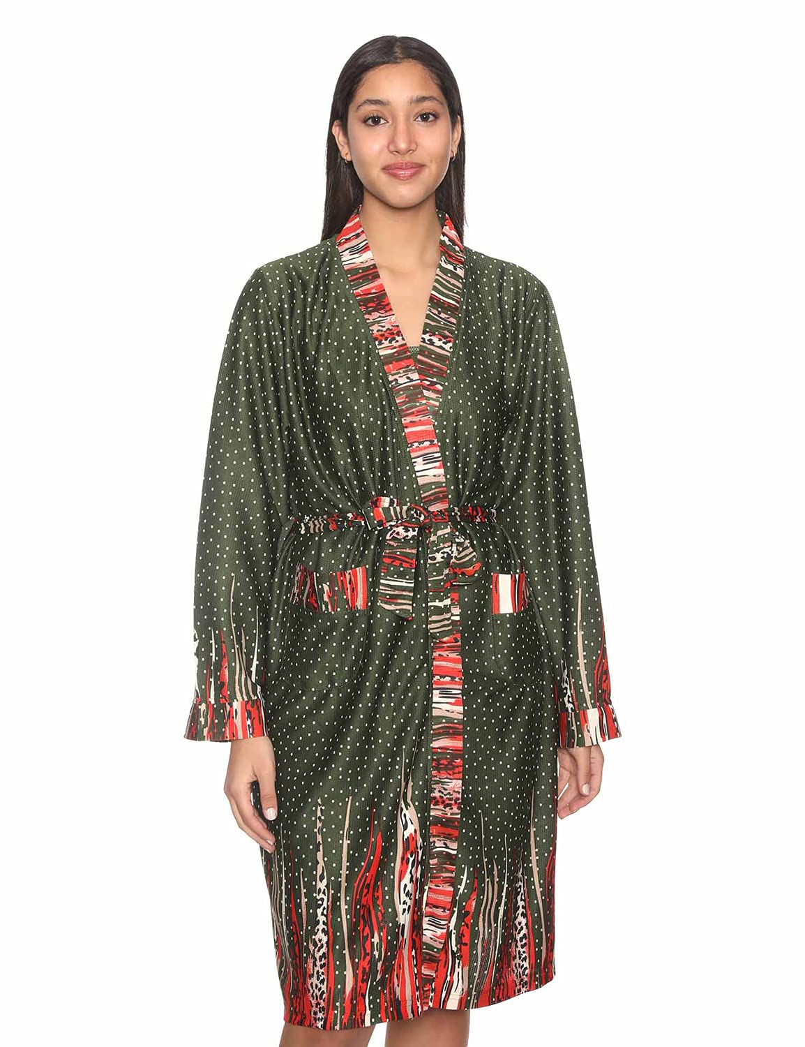 Kady Nightgown above the knee and Robe Set For Women, 2 Pieces -