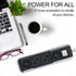 G-Power GP162 Overload Protection Power Strip Containing A Extension Socket And Four EU Ports With 2 Meter PVC Wire 2000 Watt - Black