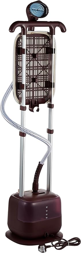 BLACK+DECKER Garment Steamer 2400W Twin Pole GSTD2450-B5 Dark Red – Safqqa Egypt