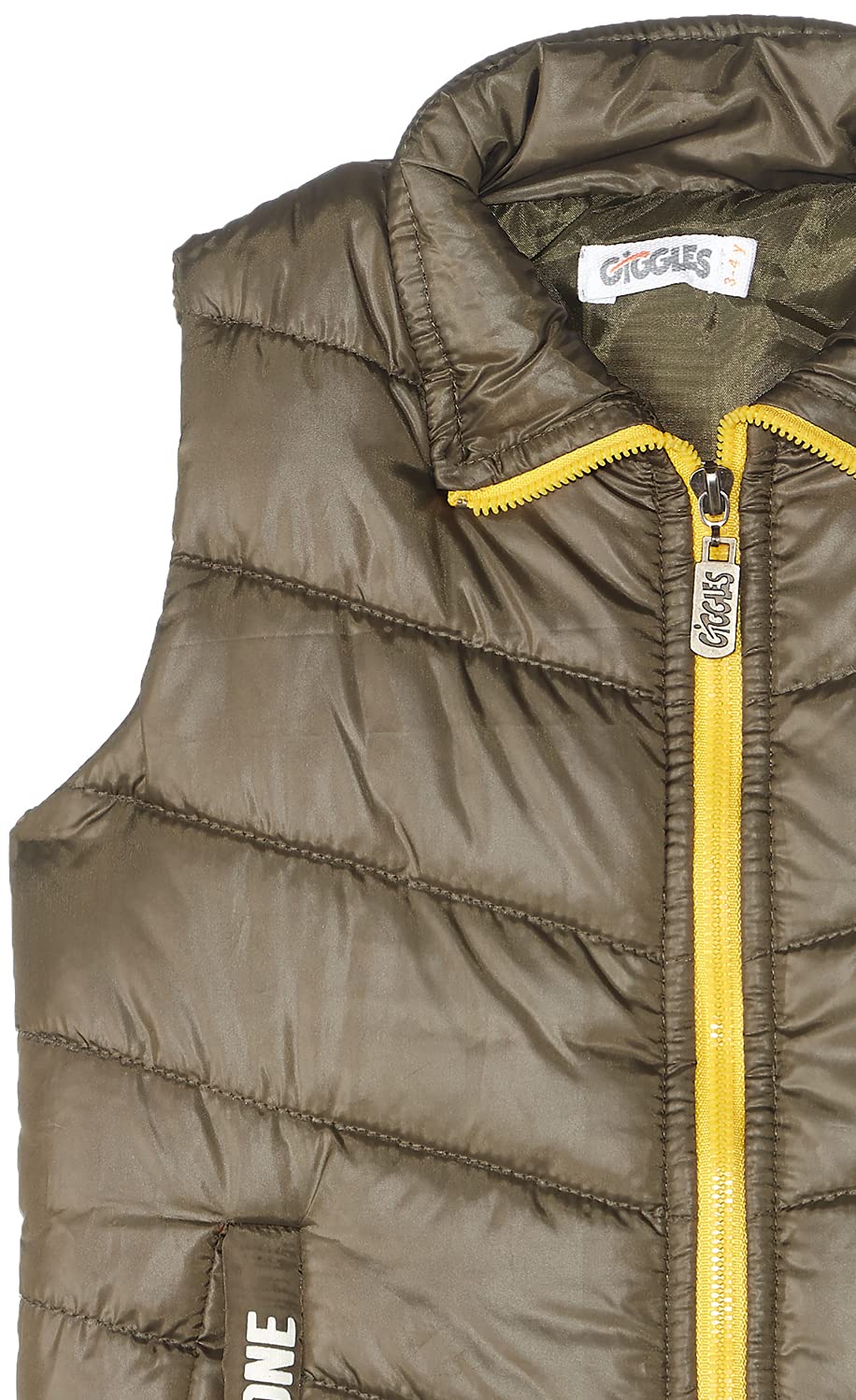 فيست أولادي مبطن بسحّاب متباين وجيوب جانبية من جيجلز