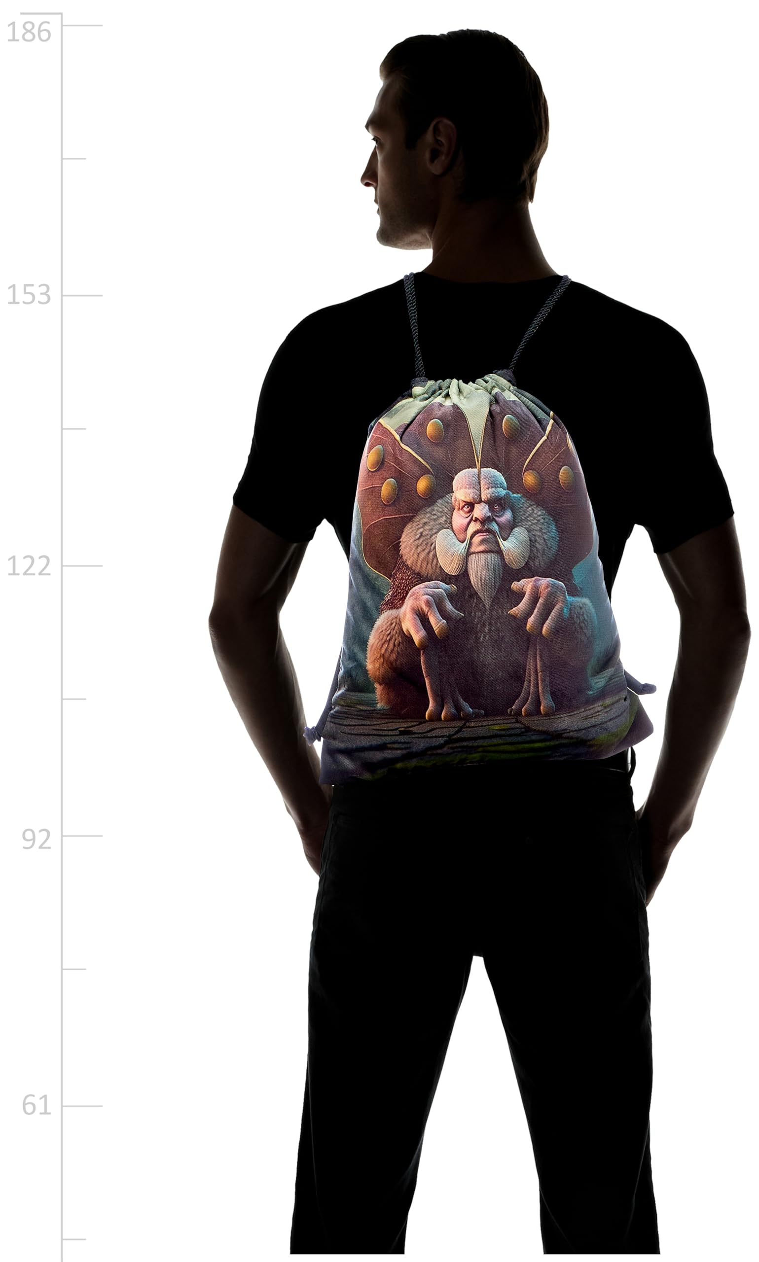 TAT DRAWSTRING BAG - 866, MultiColor, Large