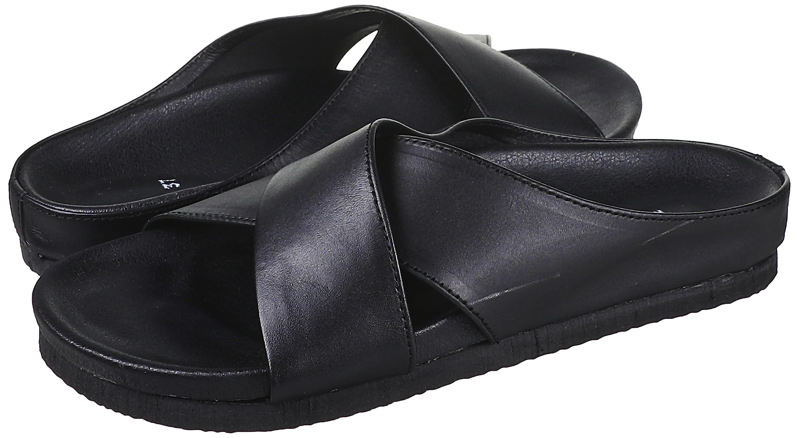 ZEE CRUZ Women’s Stylish Leather Slippers - Safqqa Egypt