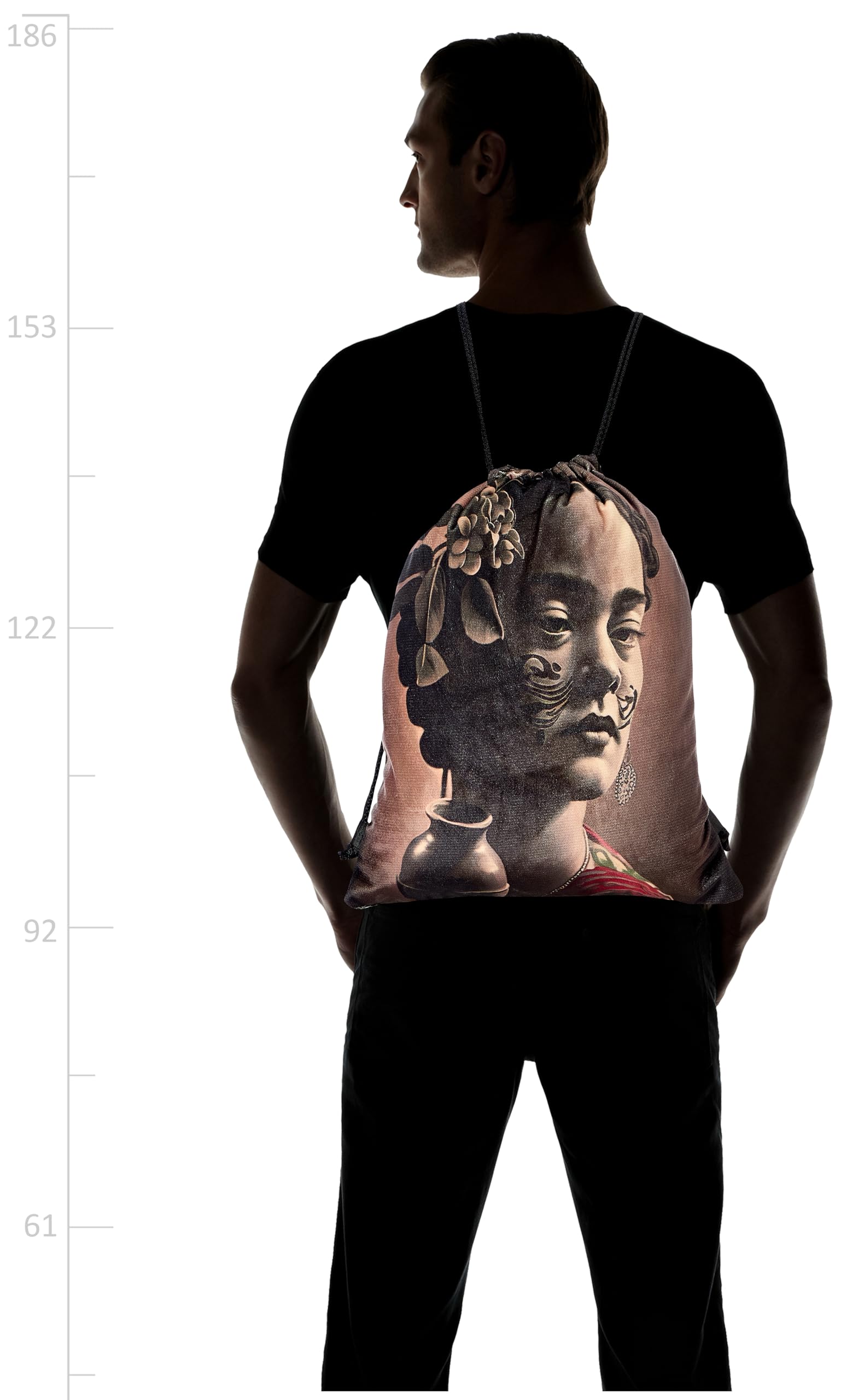 شنطة برباط من تات - موديل 797، متعددة الالوان، مقاس L