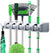 Elyassin Plastic Wall-Mounted Broom Holder, 6 hooks - Safqqa