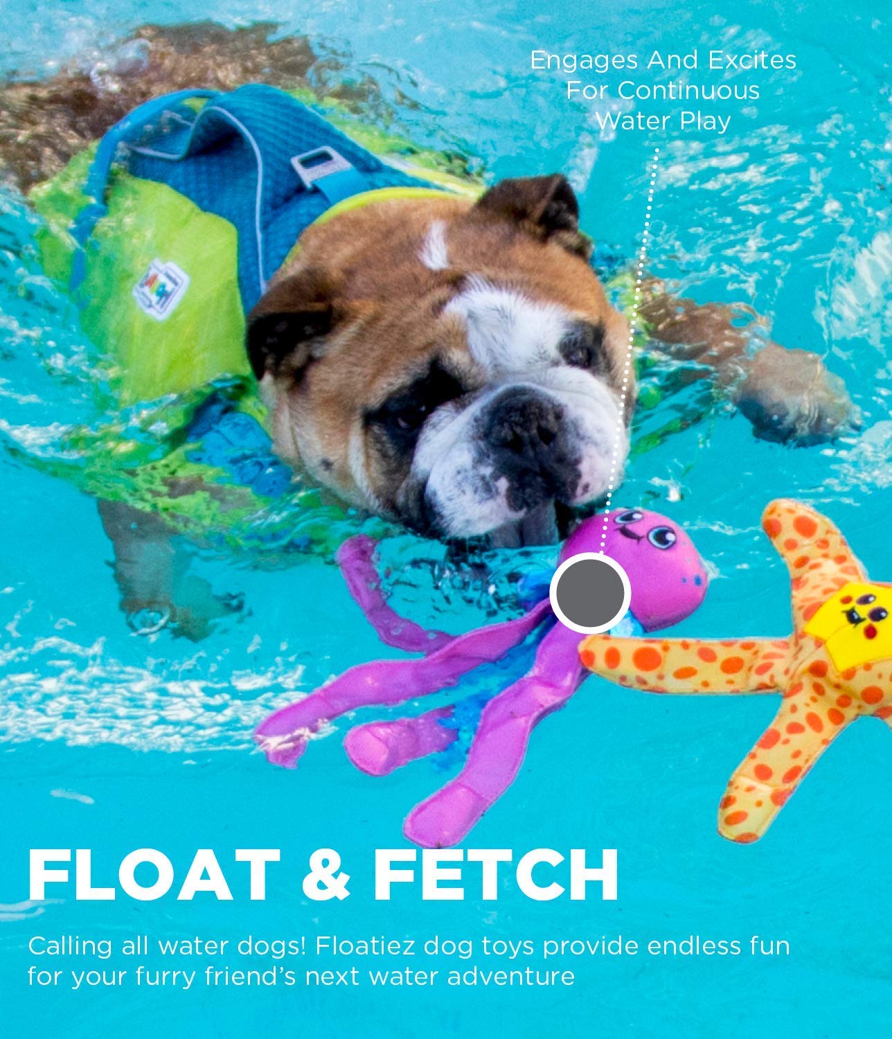 Outward Hound Floatiez Water Toy for Pets