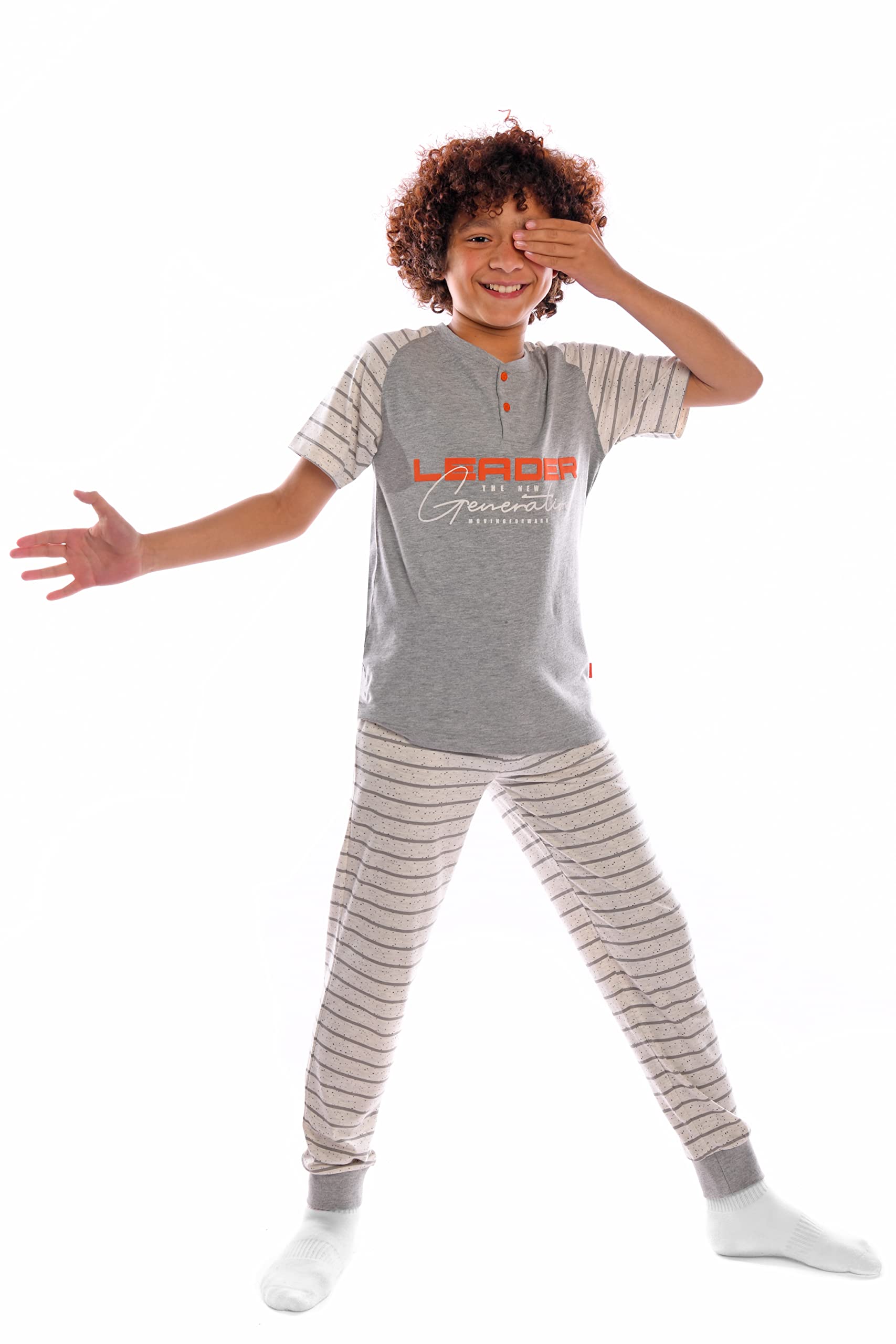 Junior Boys Pajama Set – Comfortable & Stylish – Safqqa Egypt