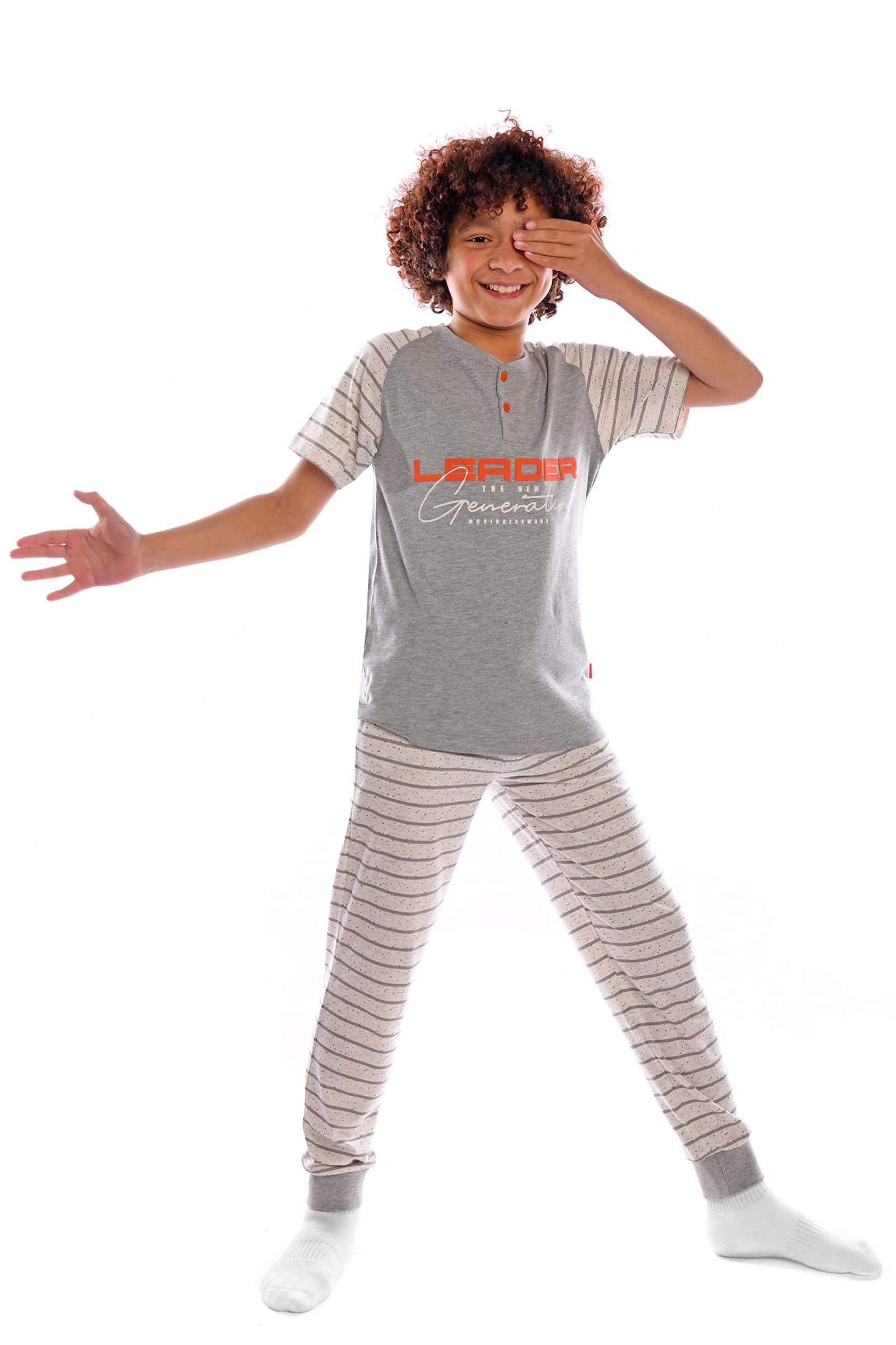 Junior Boys Pajama Set – Comfortable & Stylish