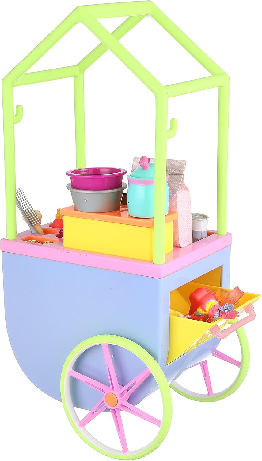 Glitter Girls Pup Shop on Wheels Playset for Girls