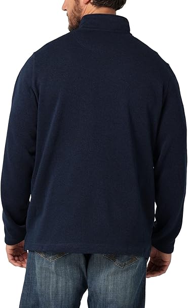 Wrangler Authentics Men’s Pullover Casual Comfort Dark Blue