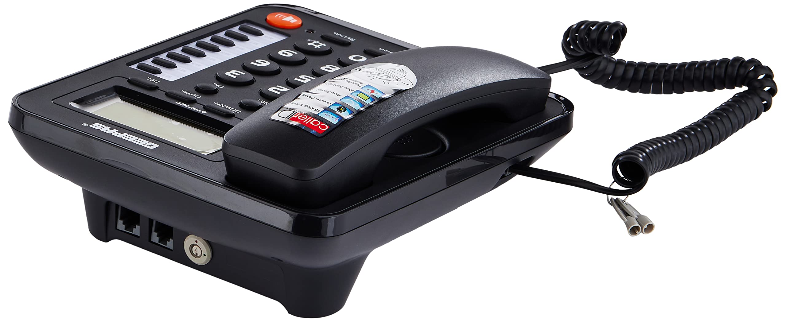 Geepas Executive Telephone with Caller ID – GTP7220 – Landline Phone