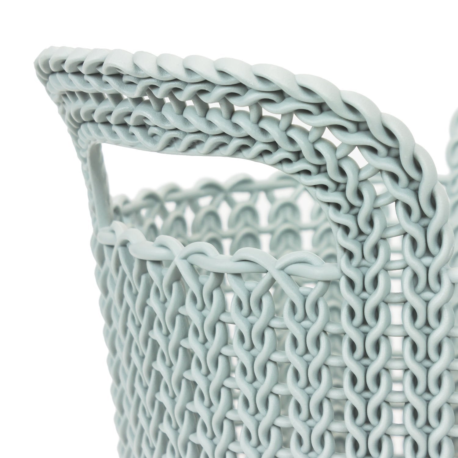 سلة Curver البلاستيكية المستديرة بتصميم شبكي وسعة 3 لترات، حل عملي ومتعدد الاستخدامات للتخزين المنزلي