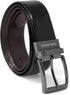Steve Madden Men Belt Black Casual Formal Leather Belt