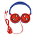Lexibook  Spider-Man Peter Parker Stereo Headphone, kids safe, foldable and adjustable, red/blue, HP010SP