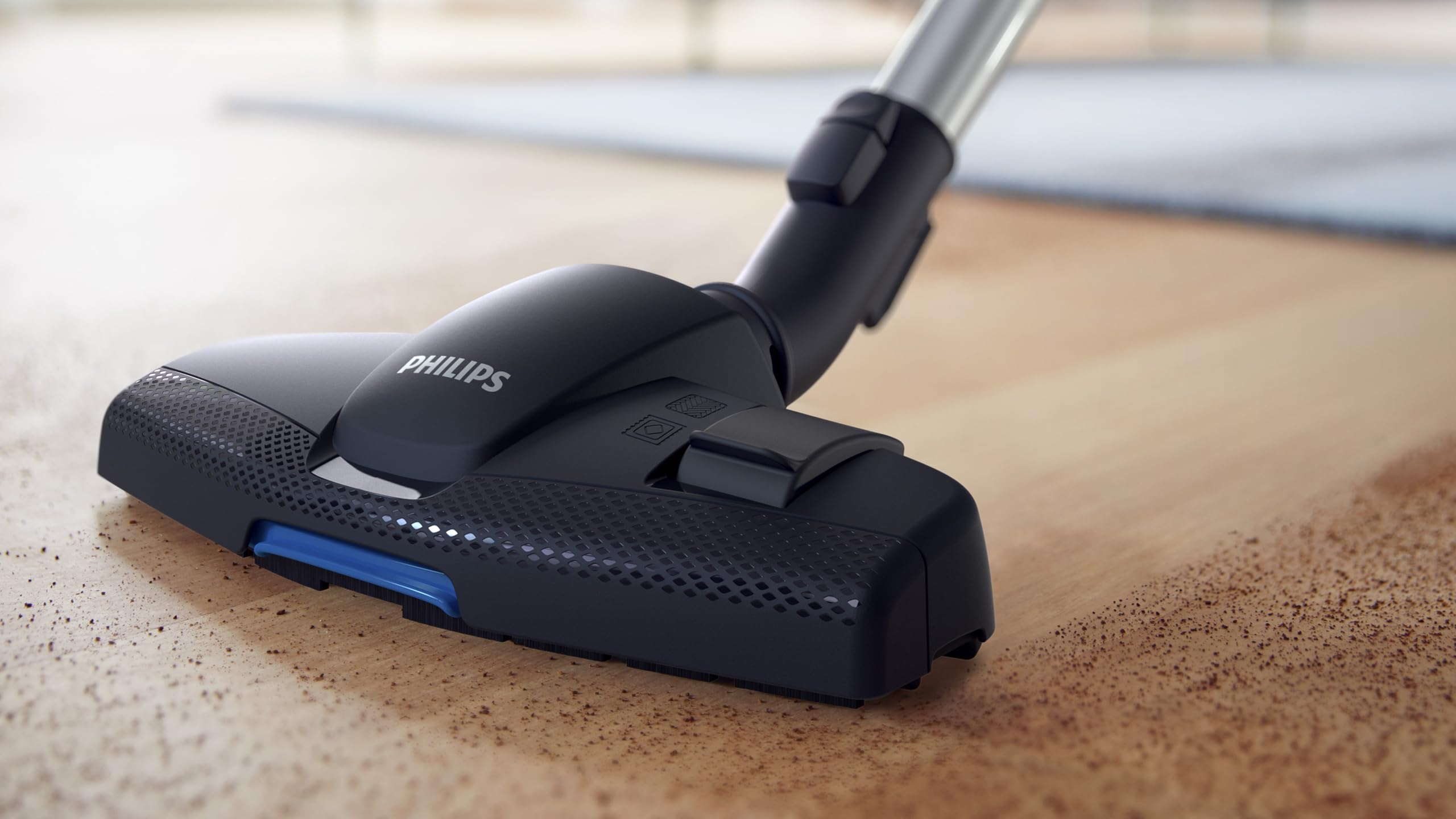 PHILIPS PowerPro Compact Black: 1800W, 330W Suction Power, Power Cyclone 5 Technology, Integrated Brush, HEPA Filter, Easy-to-Empty Dust Bucket, 1.5L Dust Capacity FC9350/62 – Safqqa Egypt