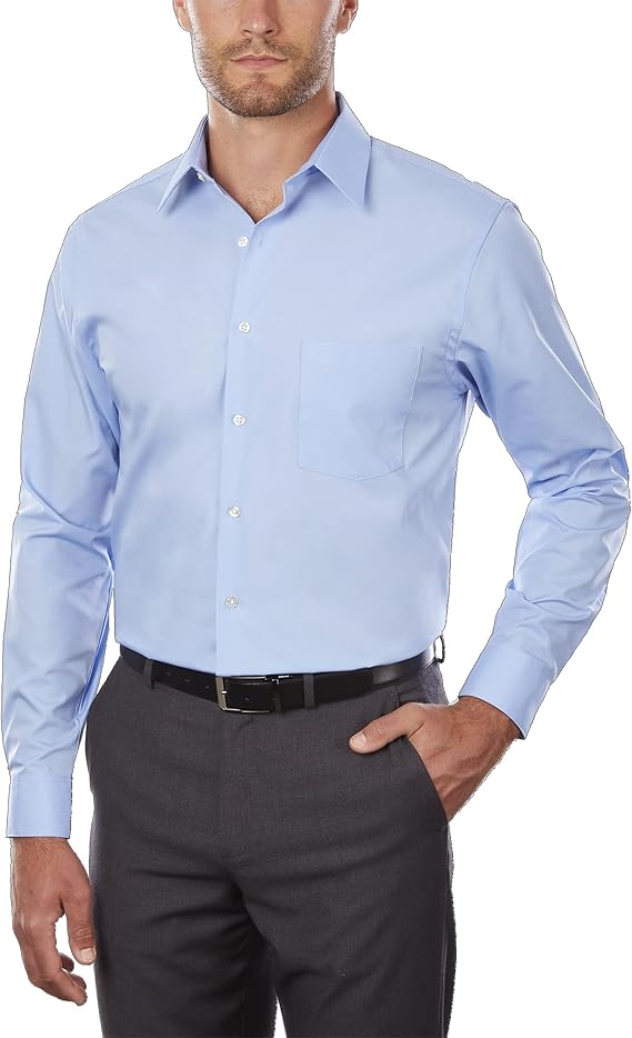 Van Heusen Men’s Formal Shirt Classic Fit Blue – Safqqa Egypt