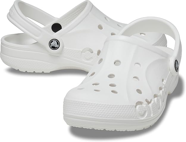 Crocs Boys Slipper White Lightweight Comfort