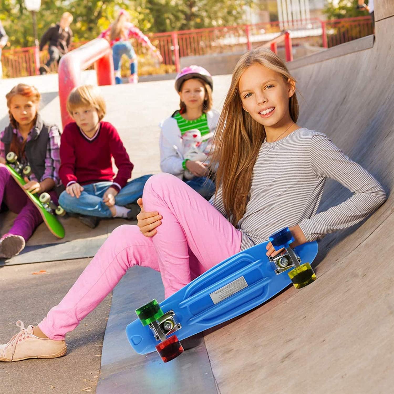 SportQ Vintage Penny Board - 22.5 Inches