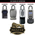Master Lock Connected Key Safe [Bluetooth or Combination Access] [Shackle] [Outdoor] - 5440EURD - Select Access Smart Key Lock Box