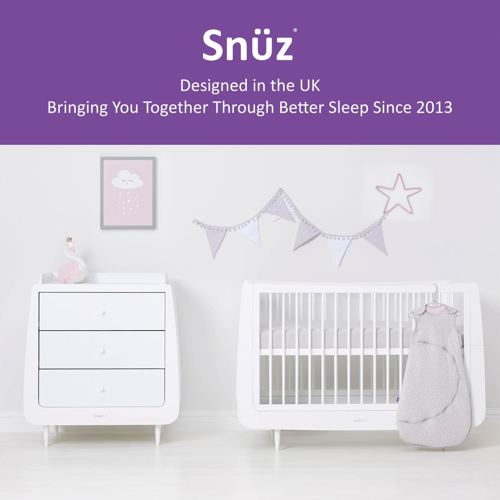 Snüz SnuzPouch Infant Sleeping Bag – Clever Nappy Change Zip