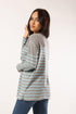 CARINA Women's Striped Regular Fit Pullover Sweater