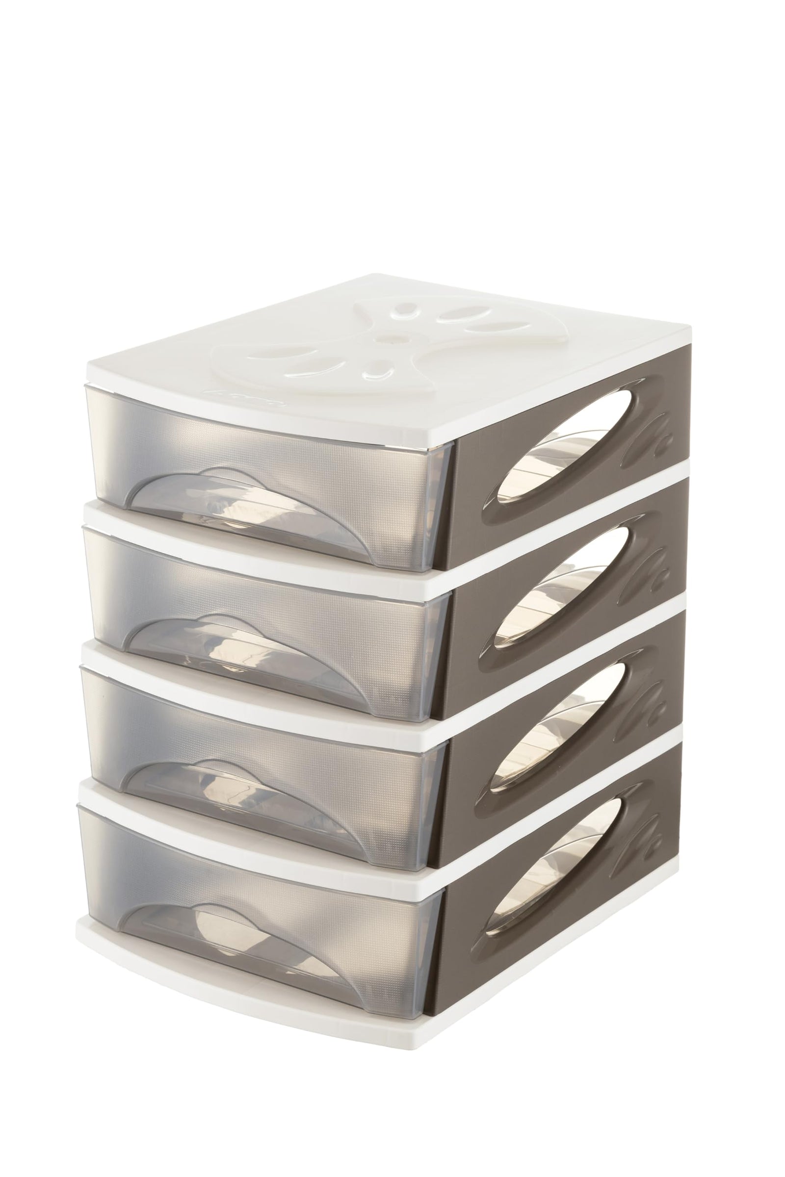 Bama Storage Box Set - 4-Pack, Green (Made in Italy)