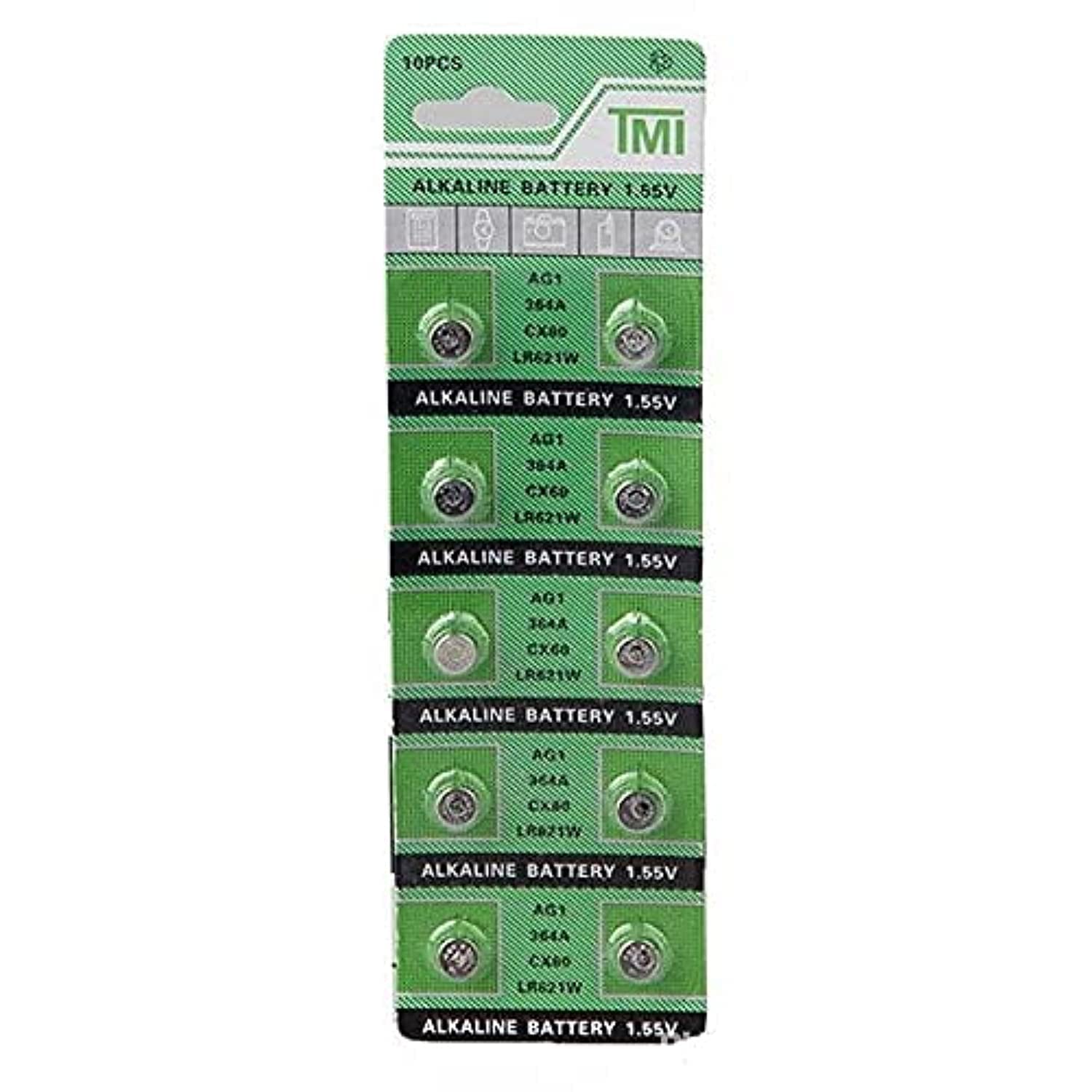 بطاريات قابلة للاستخدام مرة واحدة من TMI – LR621W هي مصدر طاقة موثوق وطويل الأمد للأجهزة الإلكترونية الصغيرة. صُممت هذه البطاريات ذات الخلية الزرية لتقديم أداء مثالي، وتعد مناسبة للساعات، الآلات الحاسبة، الألعاب