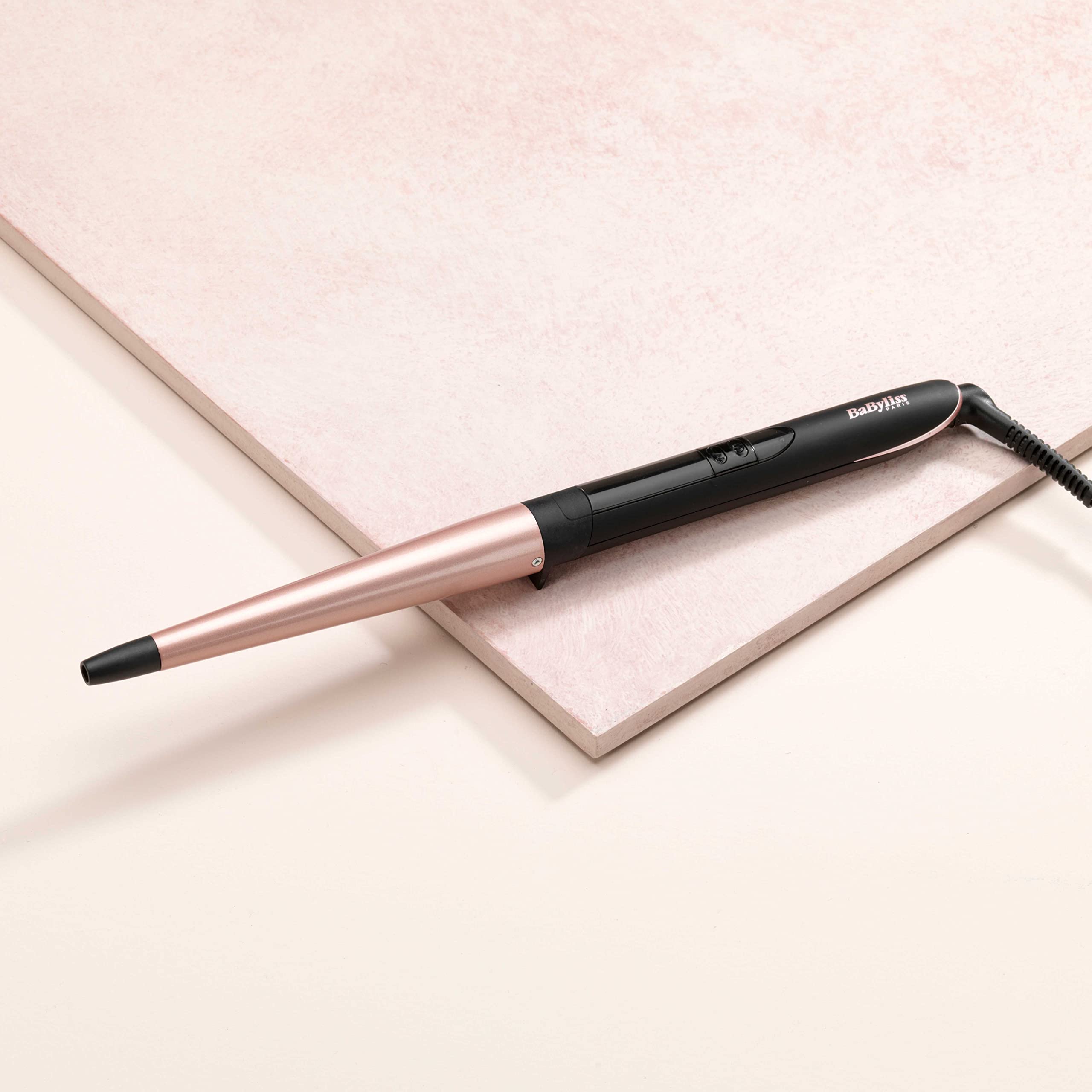 6-in-1 Ceramic Hair Curling Iron & Wand Set – Instant Heat, 6 Interchangeable Barrels (0.35"–1.25") with 2 Temperature Settings