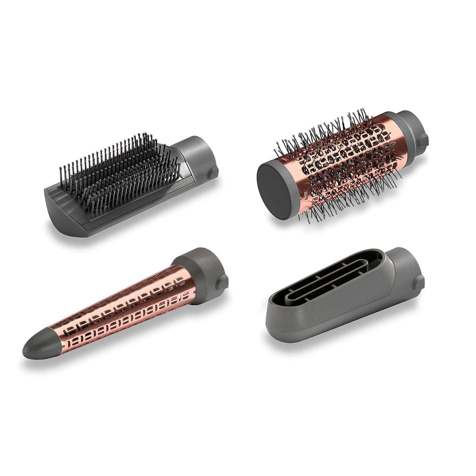 Babyliss Air Stylers, 1000W, 2 Heats + A Cool Setting, 4 Attachments, Grey