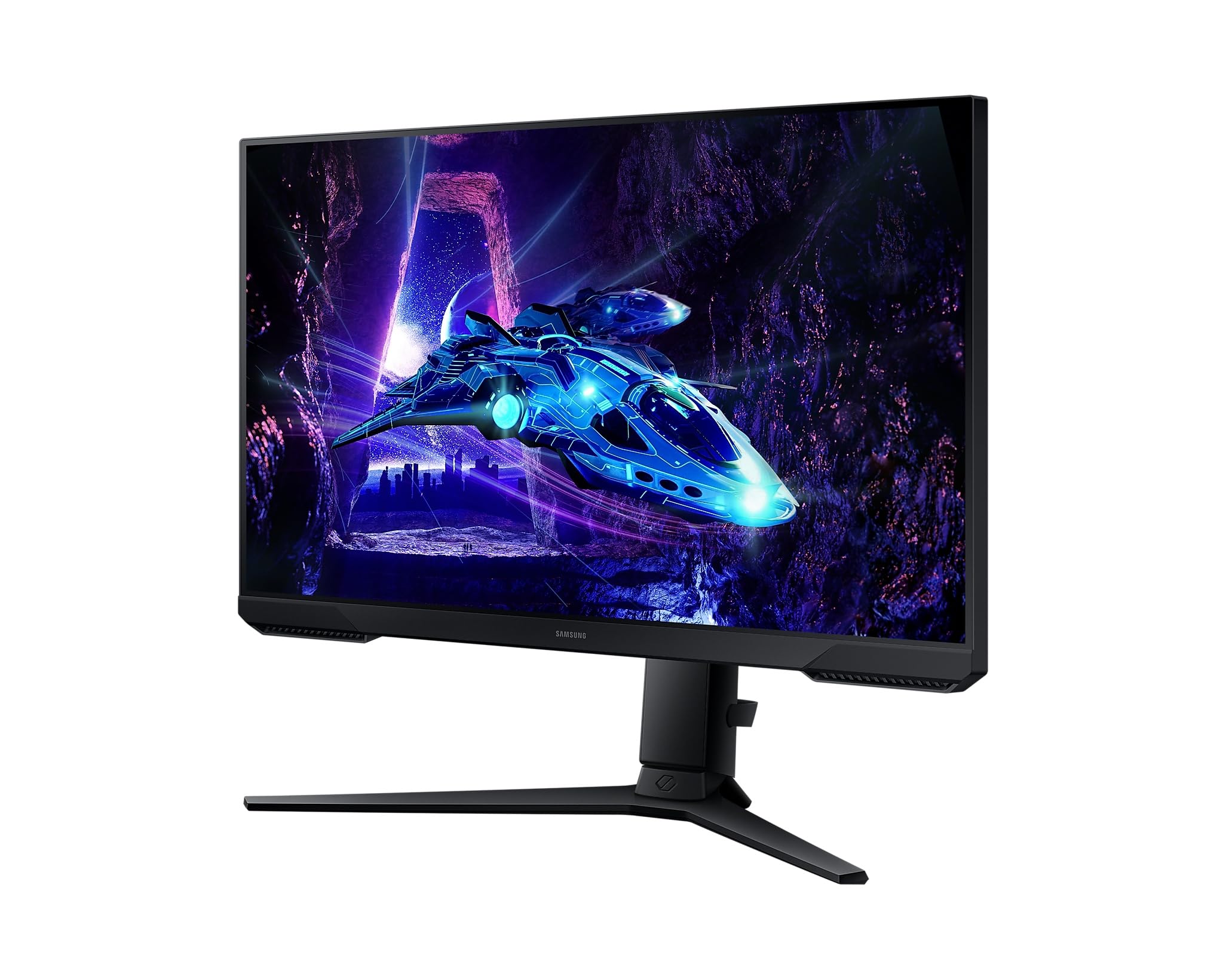 Samsung Odyssey G30D Full HD Gaming Monitor – 24", 180Hz, 1ms (MPRT), AMD FreeSync, HDR10
