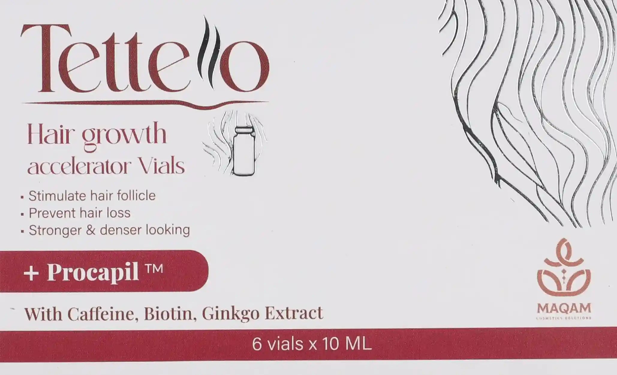 Tettello Hair Growth Accelerating Flask- 10 ml