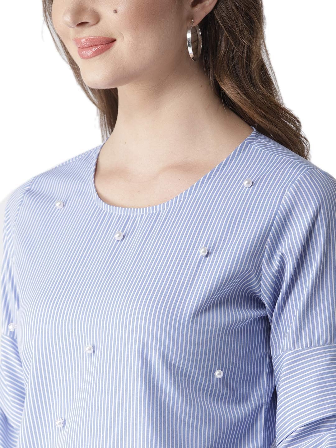 Krave Women’s Striped Regular Fit Top