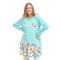 kady-Women-Round Neck Tunic Top With Colorful Floral