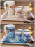 Ramadan Tray and Pitcher Set with 4 Cups – Elegant Drinkware for Iftar and Suhoor ( Various shapes and colors ) - Safqqa