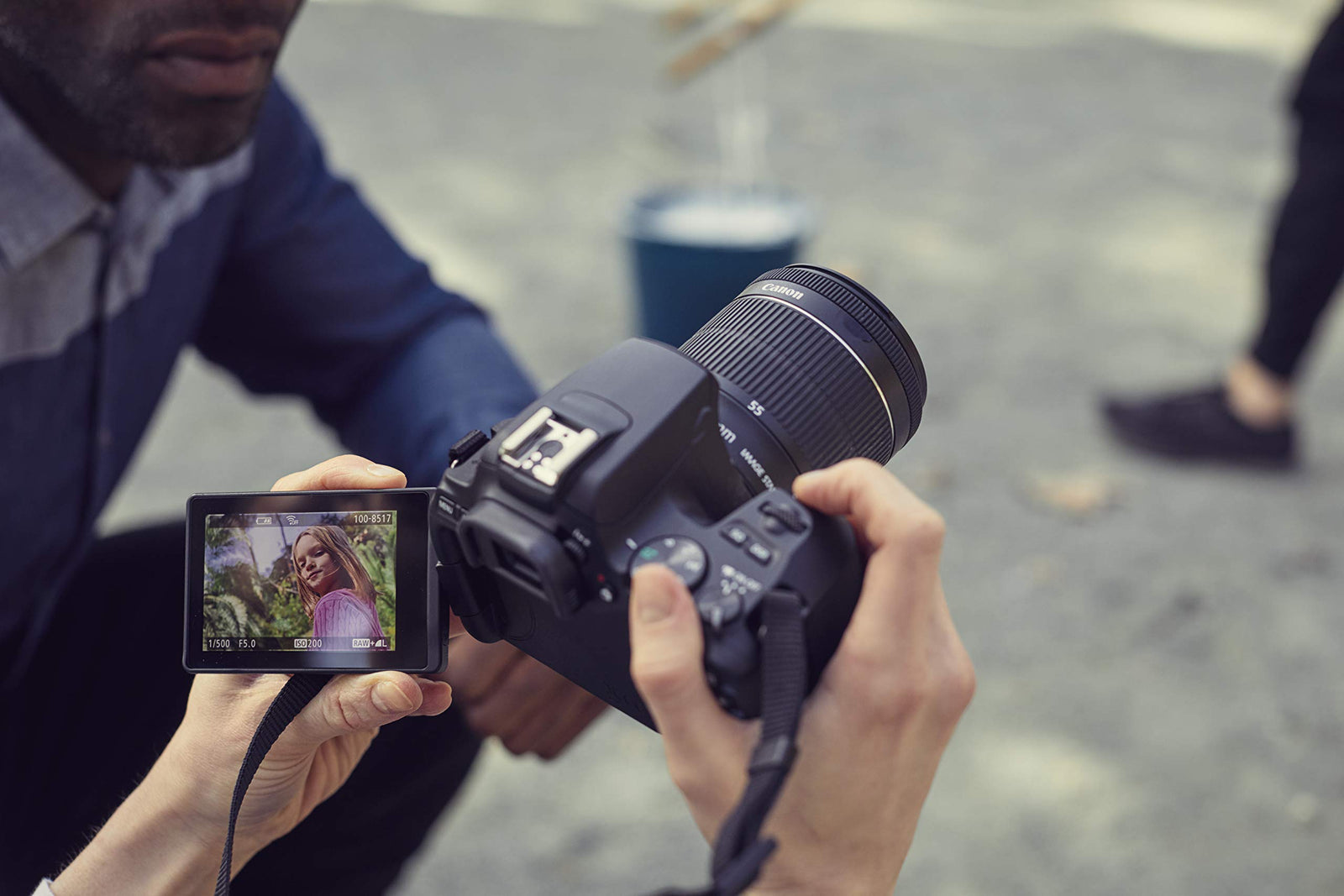 Canon Camera EOS 250D -Black 4K video recording capability - Safqqa Egypt