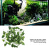 Wonka Artificial Flexible Vine Reptile Habitat Decor Green Leaves