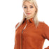 Jamila Women long sleeves soft satin buttoned shirt dress