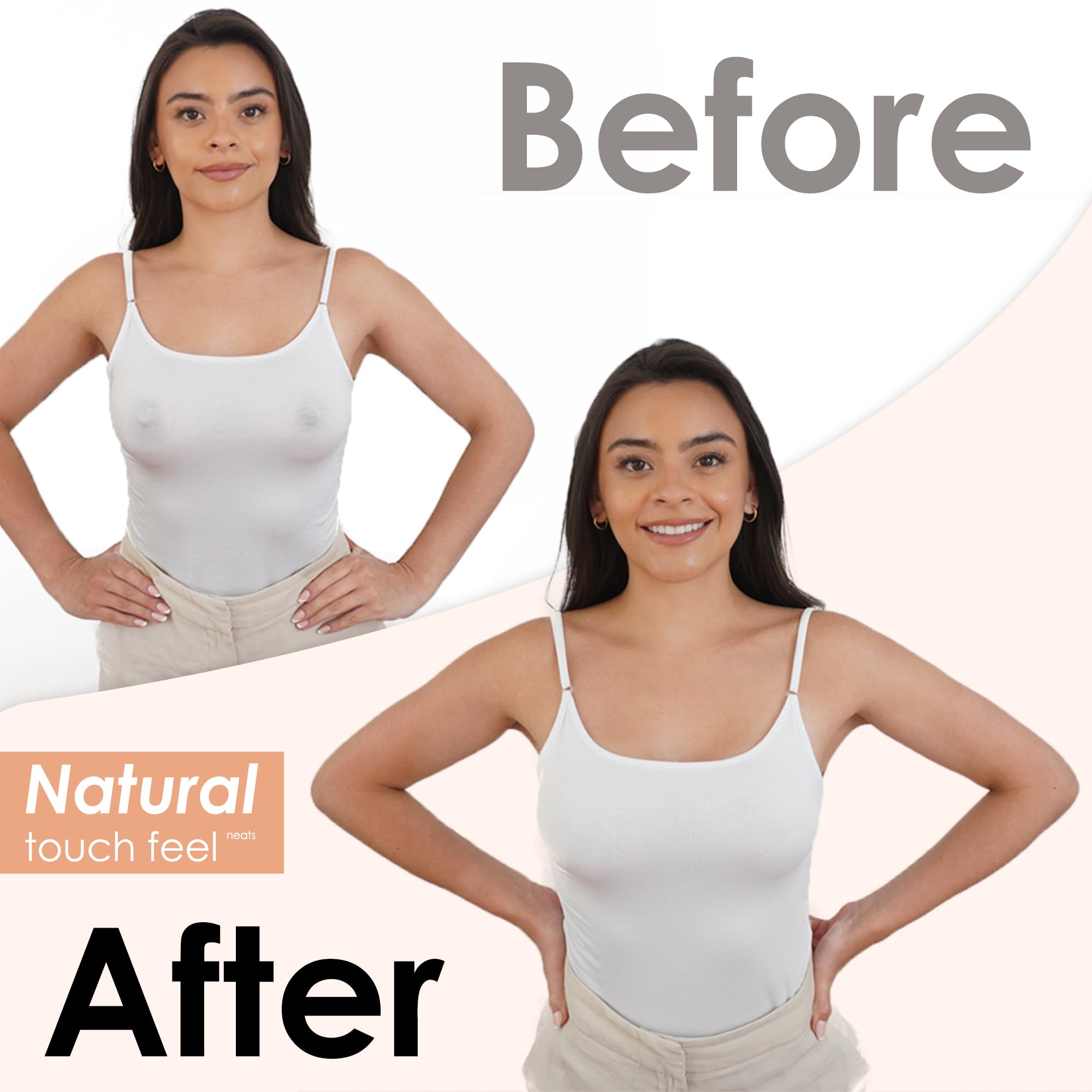 NEATS Nipple Covers Tepelcovers Voor Vrouwen Herbruikbare Hypoallergene Zelfklevende Silicone Pasties