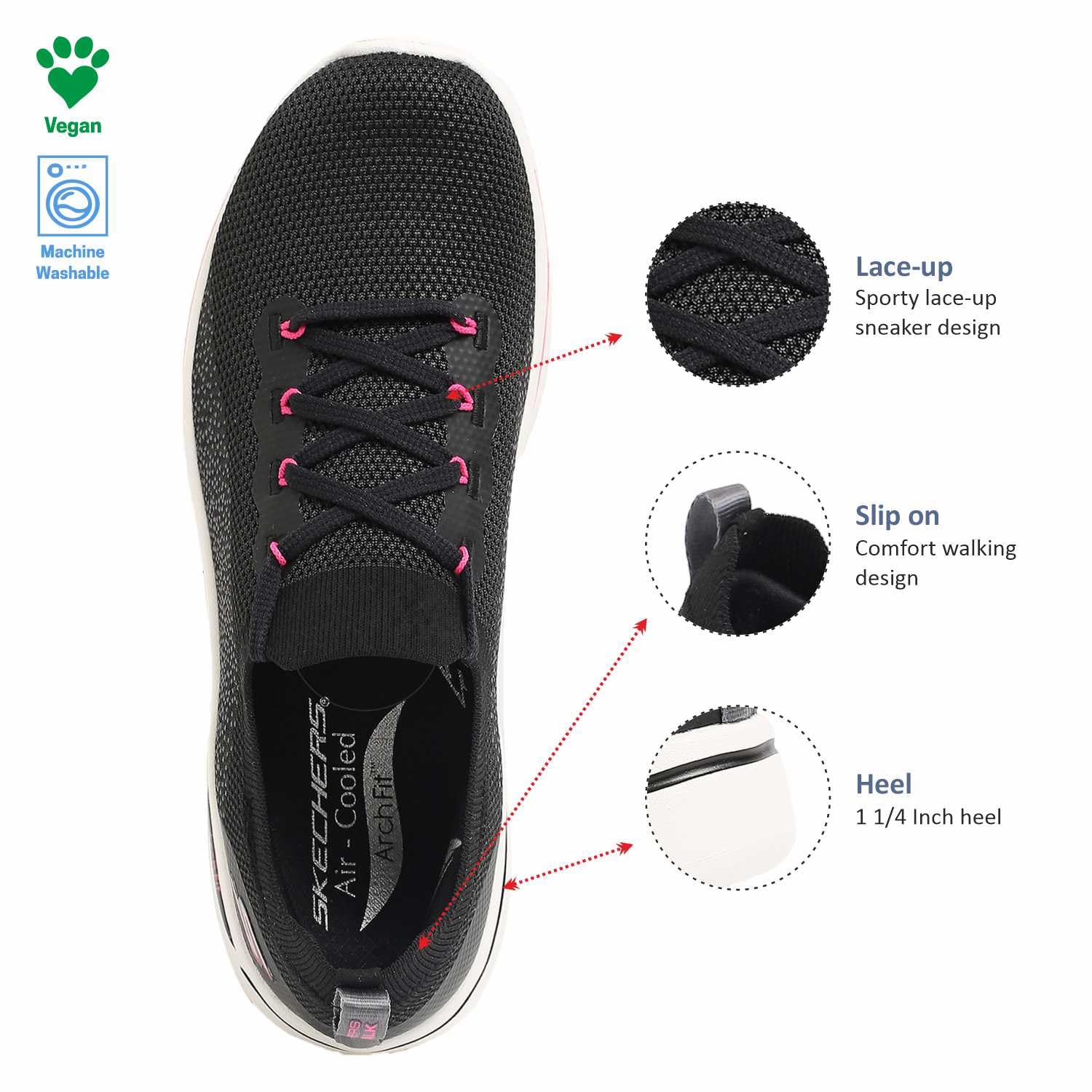 أحذية سكيتشرز نسائية مريحة وأنيقة