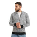 Off Cliff Zipper Jacket For Men,Two or more side pockets for secure storage of essentials or hand warming.. - Safqqa